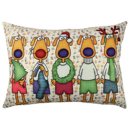 Aberto Design Cojín A50936: Lujoso Confort y Estilo, 33x48cm, Mezcla 50% Algodón 50% Poliéster, Funda Lavable con Cremallera Oculta y Relleno de Silicona